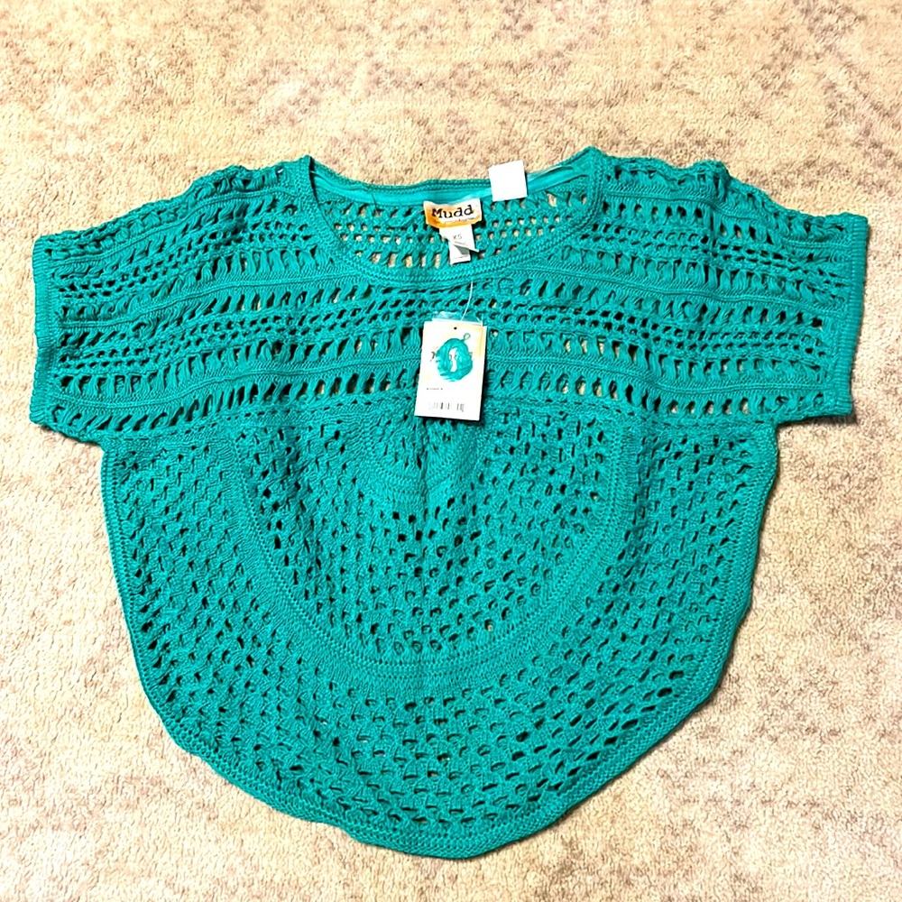 Womens crochet sweater